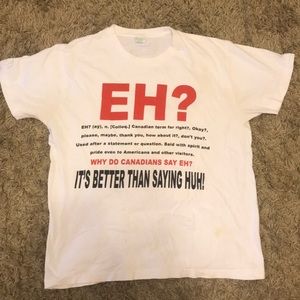 Funny Canada Tee — Men’s Medium